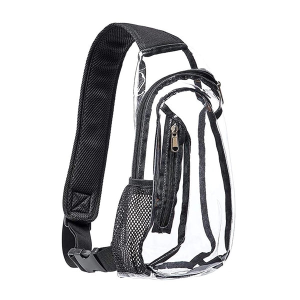 Clear Sling Bag Single shoulder Chest Crossbody pack