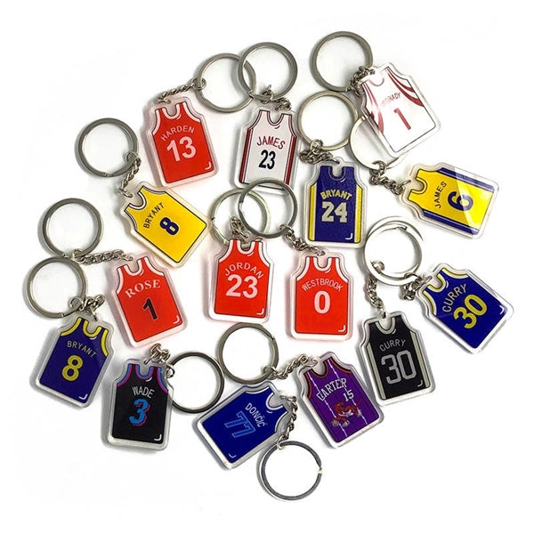 Sports Jersey Key Chain
