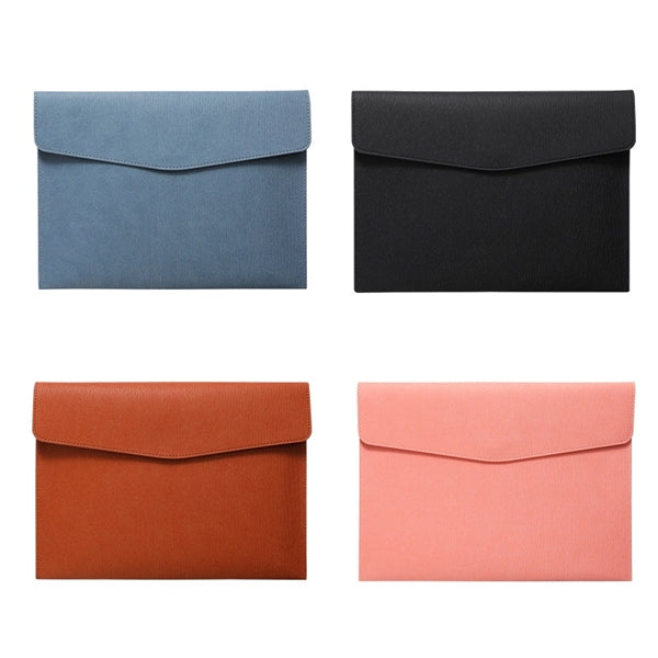 Leather A4 File Holder Business Briefcase Tablet Sleeve