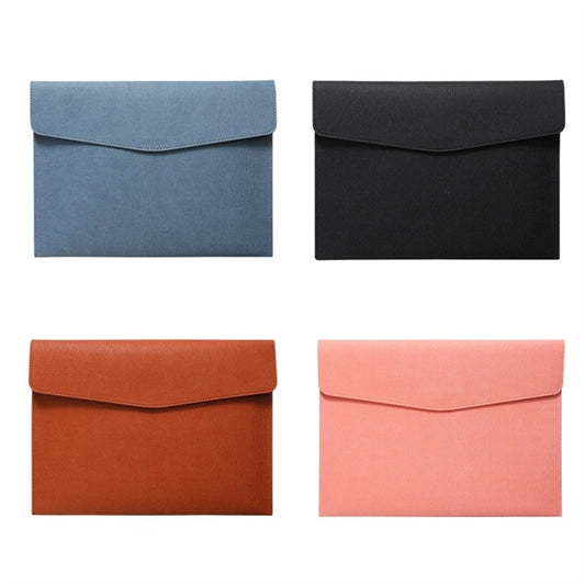 Leather A4 File Holder Business Briefcase Tablet Sleeve