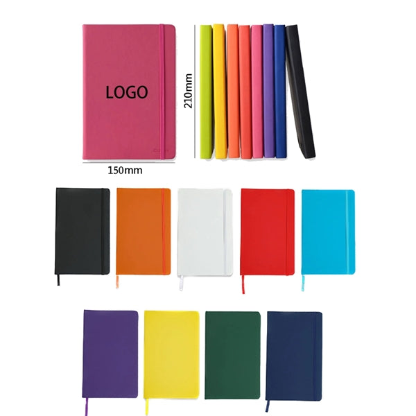 5.7" x 8.2" Eco-Inspired Strap Notebook