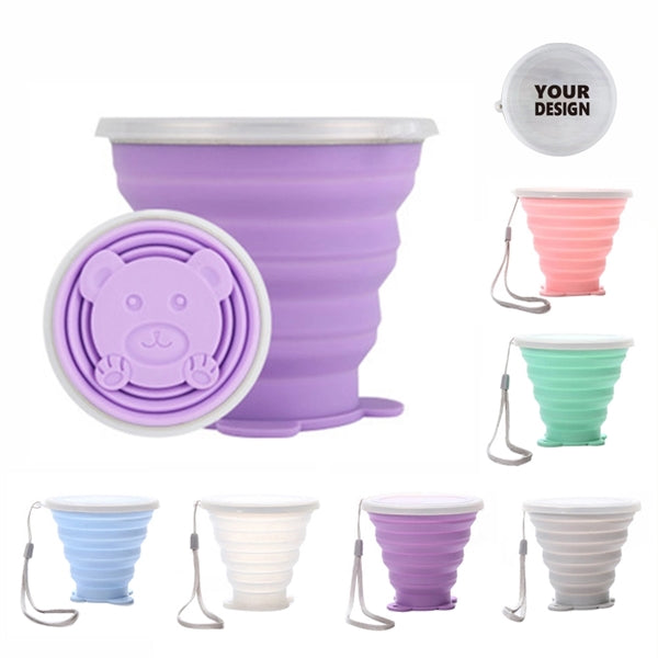 11oz Silicone Folding Cup