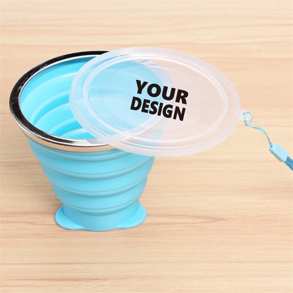 11oz Silicone Folding Cup