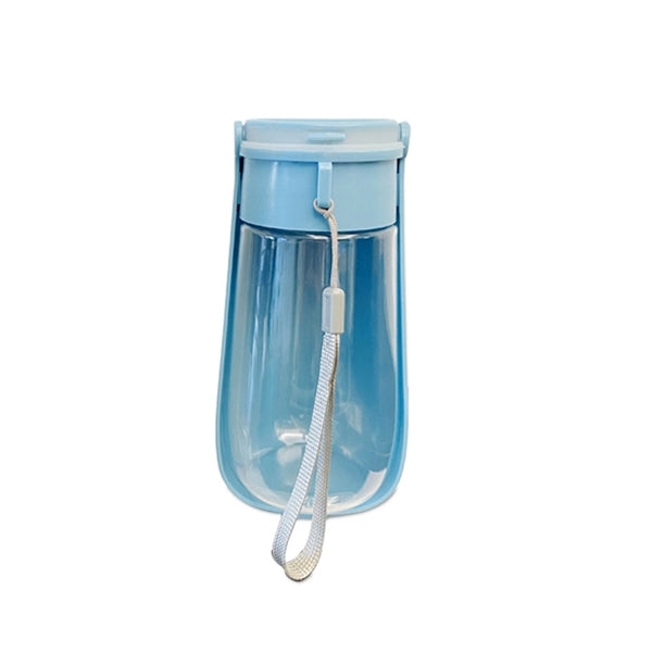 Plastic Portable Foldable Pet Water Bottle for Outdoor Use