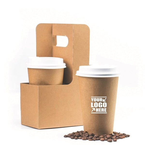 Disposable Kraft Paper Coffee Cup