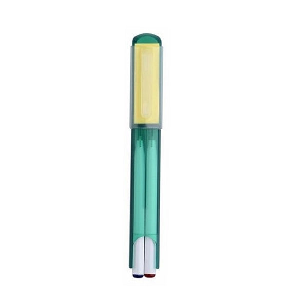 2 Color Ballpoint Pen w/ Sticky Notes