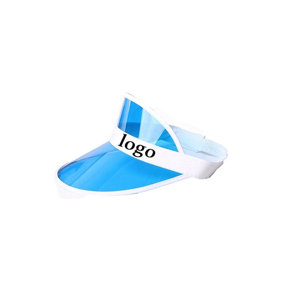 Adjustable PVC Sun Visor Hat
