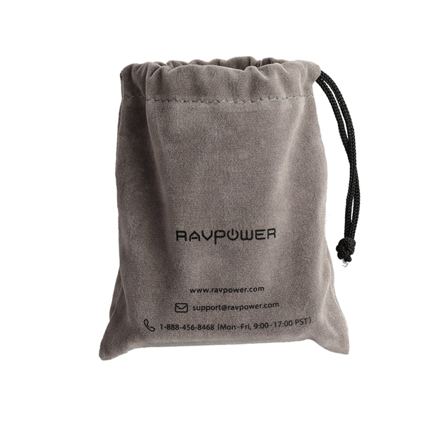RAVPower 6700mAh Power Bank with Dual USB Wall Charger