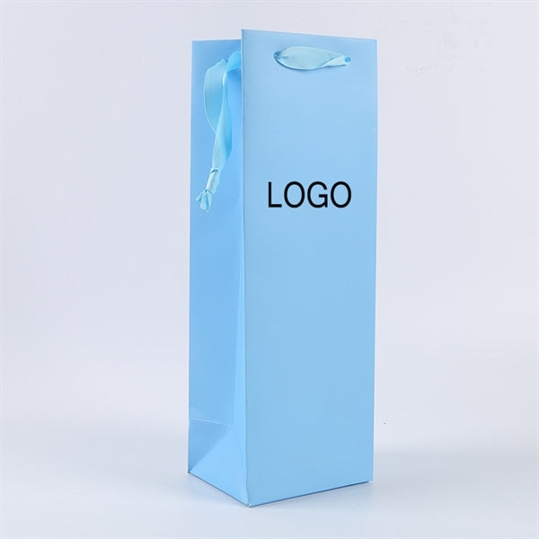 Coated Paper Wine Gift Bag