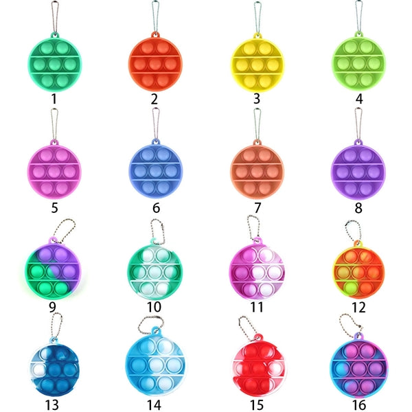 Round Keychain Reliever Toy