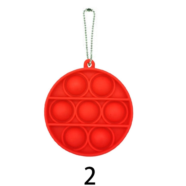 Round Keychain Reliever Toy