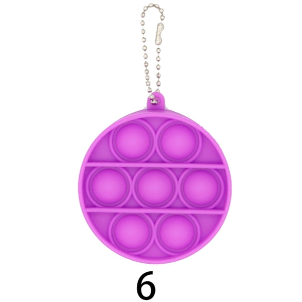 Round Keychain Reliever Toy
