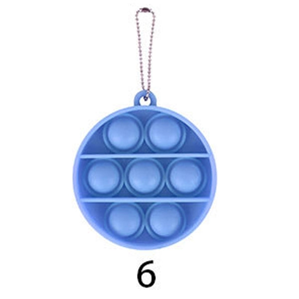 Round Keychain Reliever Toy
