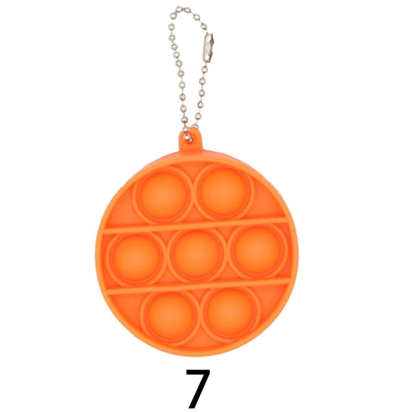 Round Keychain Reliever Toy