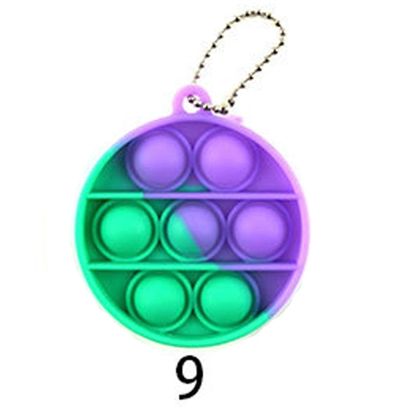 Round Keychain Reliever Toy