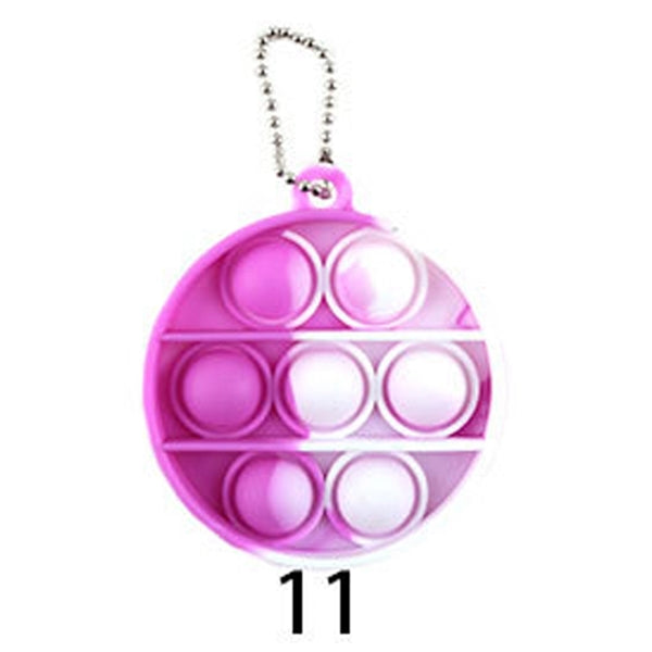 Round Keychain Reliever Toy