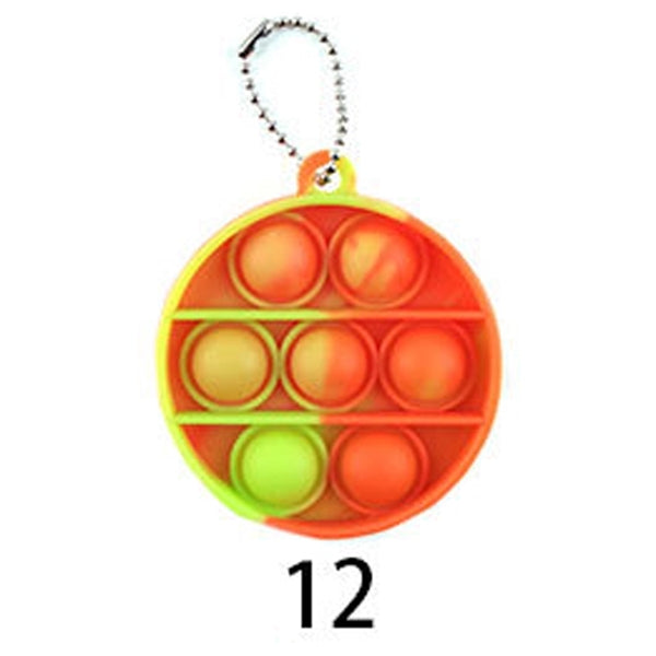 Round Keychain Reliever Toy