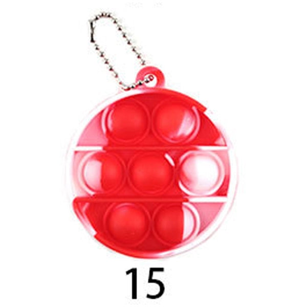 Round Keychain Reliever Toy