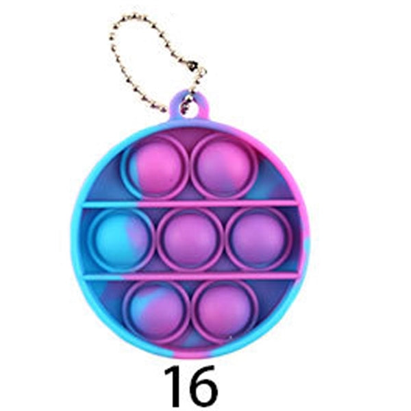 Round Keychain Reliever Toy