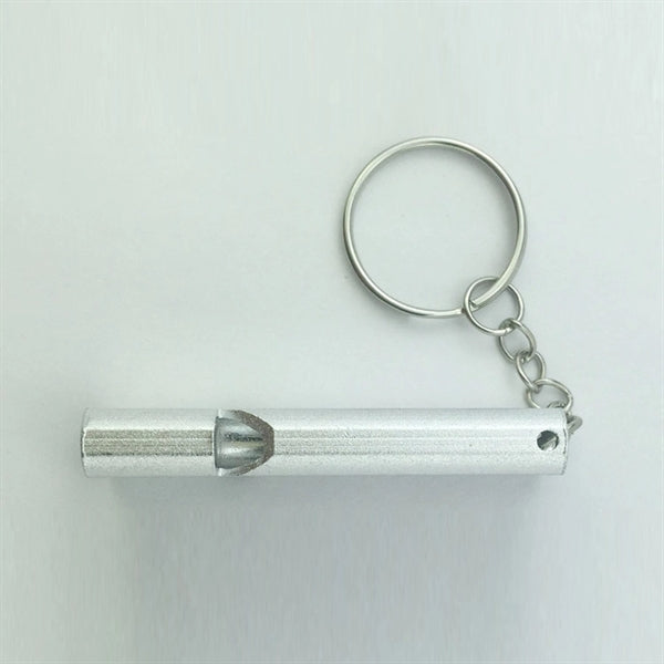 Quick Alert Outdoor Safety Survival Whistle w/Keychain