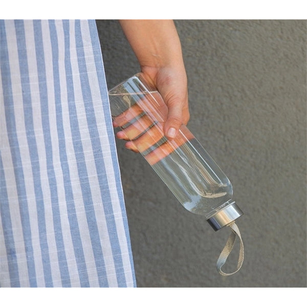 Plastic Water Bottle with Strap, 17 oz.