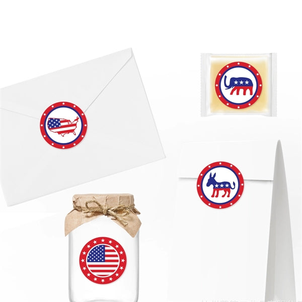12 Pieces Gift Paper Bag With 2 Sheets Sticker