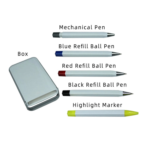 5 In 1 Highlighter Pen Set