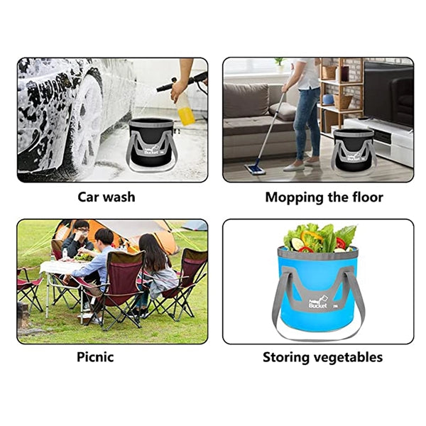 Collapsible Bucket with Handle