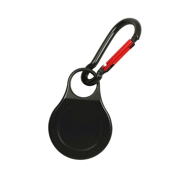 D Shape Zinc Alloy Mountaineering Buckle Keychain Compass