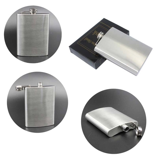 8oz Steel Flagon