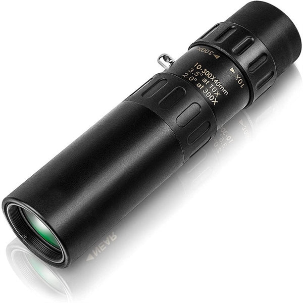 10-300x40 High Powered Zoomable Camping Monocular Telescope