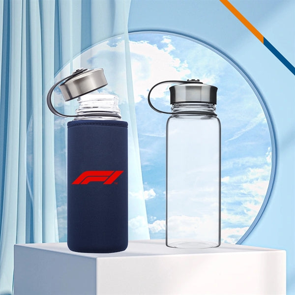 Ramon Glass Water Bottle - 25 OZ.