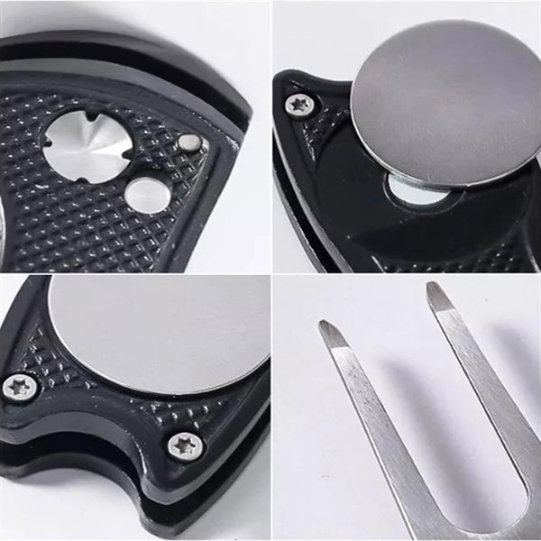 Metal Handle Golf Divot Repair Tool