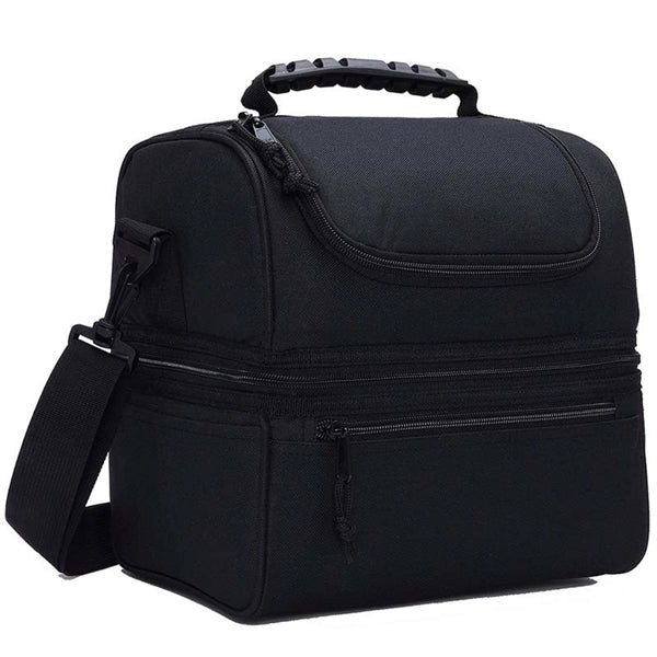 Dual Compartment Insulated Soft Cooler Bag