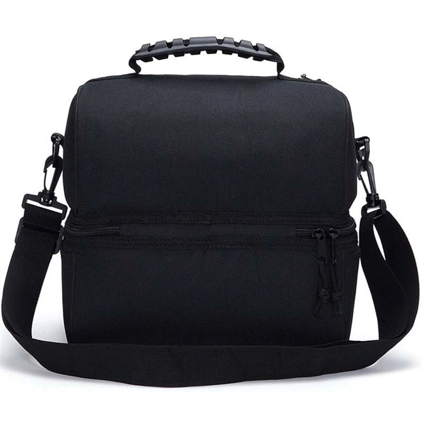 Dual Compartment Insulated Soft Cooler Bag