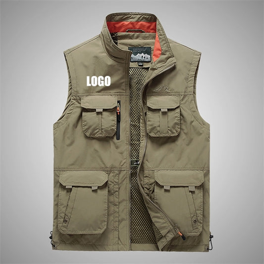 Stand Collar Fishing Outdoor Vest