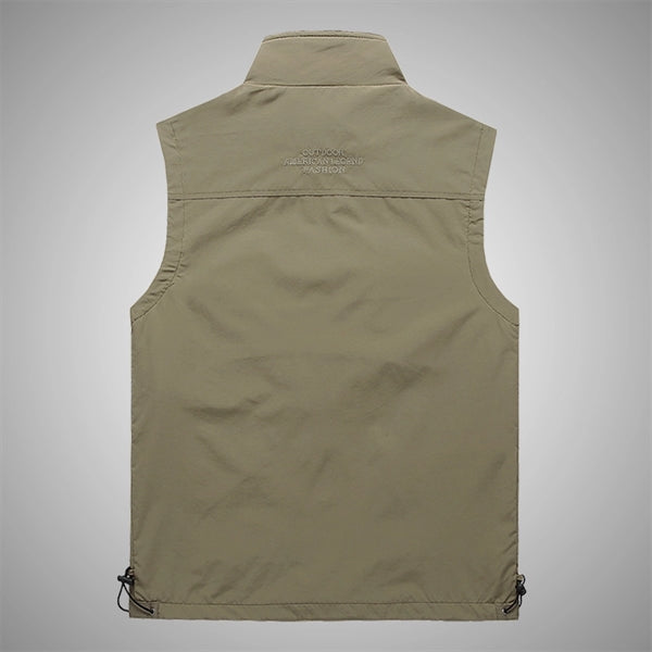 Stand Collar Fishing Outdoor Vest