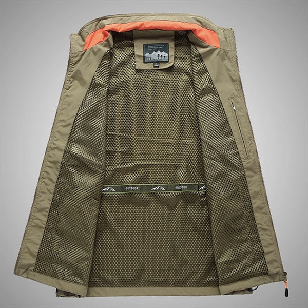 Stand Collar Fishing Outdoor Vest
