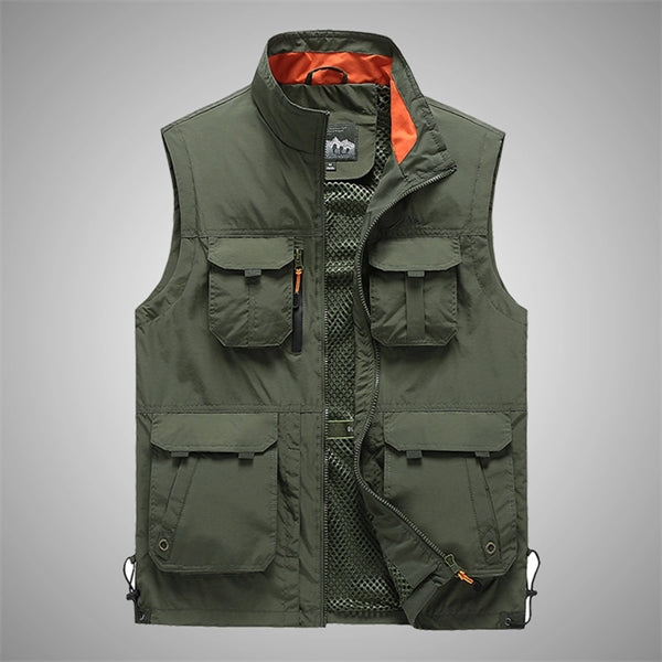 Stand Collar Fishing Outdoor Vest