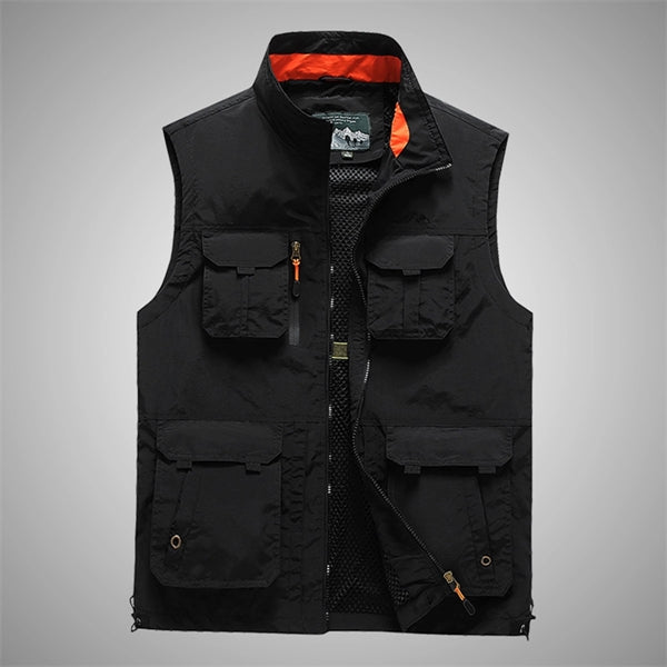 Stand Collar Fishing Outdoor Vest