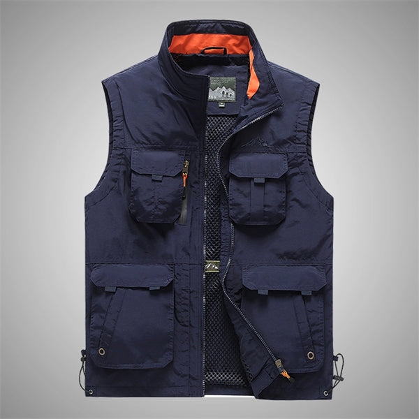 Stand Collar Fishing Outdoor Vest