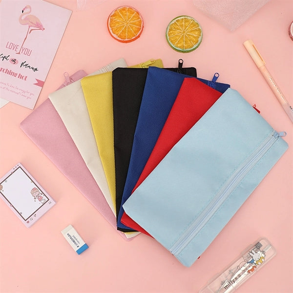 Canvas Pen Pouch Bag