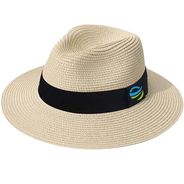Wide Brim Straw Panama Hat