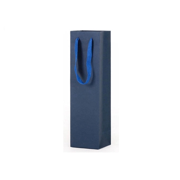 Portable Kraft Paper Bottle Wine Tote Gift Bag