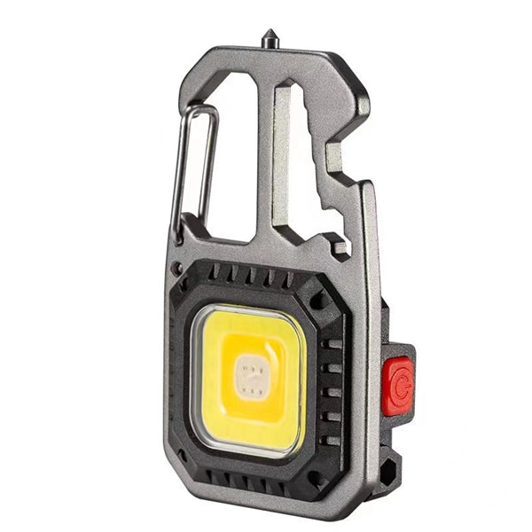 Portable Multi-function COB Keychain Flashlights Work Light