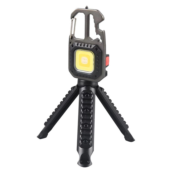 Portable Multi-function COB Keychain Flashlights Work Light