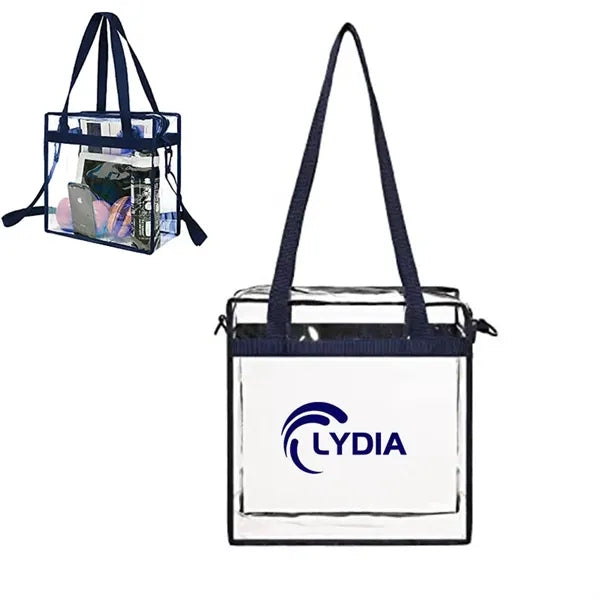 Clear Tote Bags with Zipper Closure