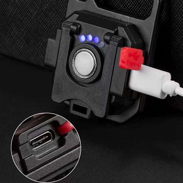 Portable Multi-function Keychain Flashlights Work COB Light