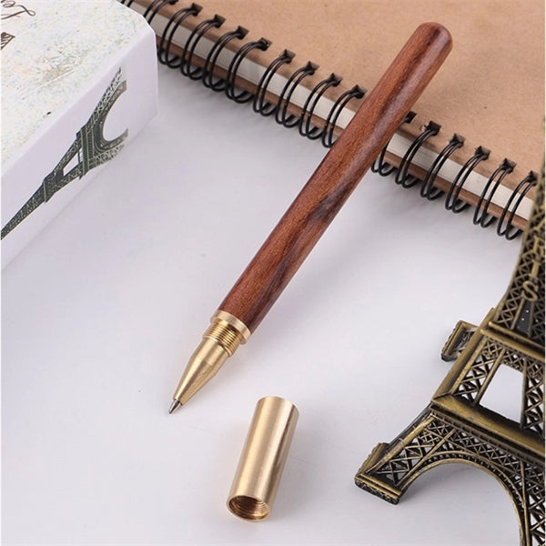 Wooden Ballpoint Motivational Messages Pens Office Supplies