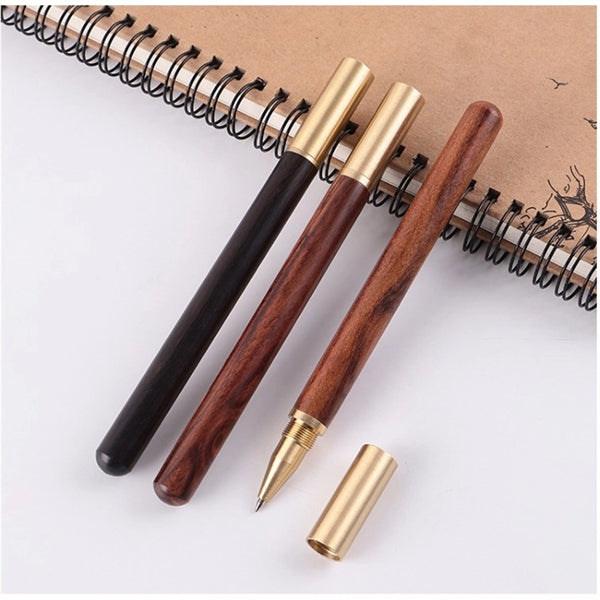 Wooden Ballpoint Motivational Messages Pens Office Supplies